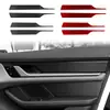 Adecuado para Porsche Taycan 19-26, este es un juego completo de molduras interiores de fibra de carbono, que incluye panel de elevalunas de cristal y paneles decorativos