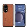 Capa de Celular de Couro Denior Huawei P70Ultra Mate60 Suporte Anti-Queda Slot para Cartão Carteira Capa de Couro P60Pro