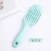 Cepillo de peine acanalado esponjoso, diseñado para mujeres, cabello largo, cepillo de cojín de aire, masajea el cuero cabelludo, riza el cabello, portátil para uso doméstico, y ayuda a crear un copete voluminoso