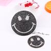 Zhao Shun Chao estilo coreano rosto sorridente strass patch hot melt bottom meias saco de roupas acessórios fonte fabricantes atacado
