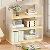 Estante de mesa, pequeno rack de armazenamento multicamadas para uso doméstico, estante simples, armário de quarto, organizador de mesa para estudantes
