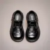 Zapatos para niñas, zapatos de cuero para niños, nuevo estilo primavera y otoño 2026, zapatos negros de estilo británico para niñas pequeñas para niños mayores