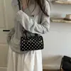2026 Nuevo Bolso de Mano Estilo Coreano Bolso Tote Pequeño para Mujer, Bolso Almohada de Lunares de Alto Valor de Nicho, Bolso de Hombro Cruzado Único para Mujer