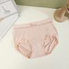 Crema Mu Smodal Desnudo Amoniaco Sin Costuras 3D Bolsa Durazno Cadera Moldeadora Panal Vientre Bragas Triángulo para Mujer Entrepierna de Seda