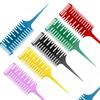 Wan Mei suprimento direto da fábrica pente artístico colorido pente de lâmina grande pente de dentes largos pente para cabelo cacheado pente grande pente para mechas pente de espinha de peixe