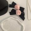 Horquilla de lujo ligera de Corea del Sur para niña, con diseño versátil y avanzado, con clip lateral, accesorios para el cabello