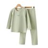 Nuevo Estilo Infantil de Primavera y Otoño para Niños Traje Térmico de Seda Cambiante de Temperatura para Niños y Niñas Ropa Interior Térmica Pijamas Pijamas