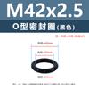 Anillo O de Silicona Negro Caucho Ecológico Anillo Impermeable Resistente al Aceite y al Desgaste M3M4M5M12M35M48M50M60
