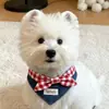 Toalla para Saliva de Perro Bufanda para el Cuello de Mascota Bandana Triangular Teddy Bichón Pomerania Perro Pequeño Gato Accesorios Decoración Linda