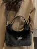Bolso de Hombro de Moda Tendencia Otoño 2026 Bolso de Mano Popular de Alto Valor para el Trabajo Viaje Bolso Cruzado de Felpa