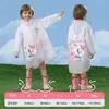 Impermeable Infantil Babudou, Ropa de Lluvia, Niños, Niños, Bebés, Guardería, Estudiantes de Primaria, Impermeables Especiales para Niños Pequeños y Medianos, Impermeables para Niñas