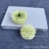 Flores de diente de león artificiales más vendidas transfronterizas de Amazon, crisantemos de bola dorada y crisantemos de ping pong para escaparates de tiendas