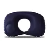 Fabricante Original Almohada Inflable en Forma de U Se Puede Personalizar Logo Regalo Evento Venta al por Mayor Portátil Viaje Almohada para Cuello Almohada Inflable