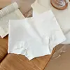 Calzoncillo de Algodón Puro Versátil Pequeño de Alta Calidad para Mujer 10A Antibacteriano Entrepierna Extendida de Tres Dimensiones que se Ajusta a la Cadera Pantalones Cortos de Seguridad de Algodón para Mujer