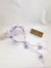 Velo de Cumpleaños para Niña Pasador de Pelo Bola de Color Dopamina Tul Esponjoso Lazo Atmosférico Accesorio para el Cabello Atrezzo para Fotos de Princesa