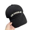 Gorra de Béisbol de Top Suave con Letra Bordada Estilo Coreano para Mujer Primavera y Otoño Nuevo Estilo Calle Casual Combinable Gorra Parasol para Hombre Moderna