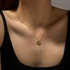 Andywen Plata de Ley S925 Transfronteriza Collar con Colgante Ojo del Diablo de Circonita Colorida para Mujer Diseño de Microincrustación Nuevo de Moda