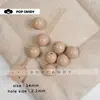 Cuentas DIY Colgante de 14 mm Cuentas Sueltas Pulsera de Cuentas Hecha a Mano DIY Colgante para Pulsera Decoración de Bolsa
