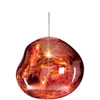 Lustre Moderno de Lava para Sala de Jantar Sala de Estar Designer Europeu Villa Teto Alto Loft Personalizado Duplex Escada Lustre de Ferro