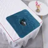Cama de Salón de Belleza con Agujero para Toalla Masaje de Salud Masaje con Agujero Cortina Spa Club Toalla con Logo Grabado con Agujero Toalla para Tumbarse