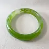 Joyas: Pulsera de Resina con Degradado Vintage, Pulsera de Anillo Liso Versátil Apilable Estilo Chino, Regalo del Día de la Madre