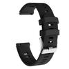 Para Jiaming Forerunner245 /vivoactive3/645 pulseira de relógio de silicone com fivela de padrão horizontal