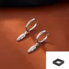 Pendientes de Aro Lisos con Pasador de Plata 925 para Mujer 2025 Nuevo Popular Diseño de Nicho Pendientes de Gama Alta Pendientes de Lujo Accesible