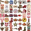 50 Pegatinas de Graffiti Estilo Gótico Occidental de Dibujos Animados Transfronterizas Decorativas DIY para Funda de Teléfono Móvil Skateboard Taza de Agua Pegatinas de PVC