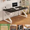 Mesa de Computador de Madeira Maciça Mesa de Desktop para Casa Mesa de Quarto Mesa de Estudo para Estudante Pequeno Apartamento Mesa Simples de Escritório Mesa de E-Sports