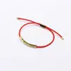 Diseño Moderno Acero de Titanio Pulseras de Pareja de Nicho Trenzadas Ajustables de Acero Inoxidable Pulsera de Tubo Curvo Estilo Ins con Opción de Grabado
