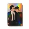 Cartões Fotográficos Personalizados de Celebridades Tailandesas para Comércio Exterior, Cartões Colecionáveis de Mercadorias de Celebridades e Filmes, Cartões Flash a Laser, Cartões Fotográficos Laminados Personalizados Frente e Verso