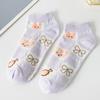 Nuevos Calcetines Cortos de Algodón 2022 para Mujer Kawaii Calcetines Invisible Dibujos Animados Lindos Verano Delgados Estilo Escolar