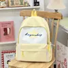 Mochila versátil de moda de verano 2026 transfronteriza, mochila estilo japonés para estudiantes de secundaria y preparatoria, ligera y de gran capacidad