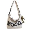 Bolsa de lona de gran capacidad para mujer estilo ins moda estilo coreano bolso bandolera para mujer 2022 nueva tendencia bolso de hombro al por mayor