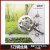 Cuchilla de podadora eléctrica de litio de mano 12v 15MM hoja de acero blanco 4 pulgadas 6 pulgadas hoja de sierra circular al por mayor