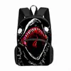 Mochila Nueva para Estudiantes Temu Amazon 16 pulgadas Monstruo de Dibujos Animados Estilo Graffiti Impresión Gran Capacidad Reducción de Peso Fabricante
