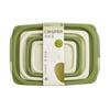 Caja de conservación rectangular de plástico de grado alimenticio, caja de almacenamiento para calentar en microondas, caja de almacenamiento para refrigeración de refrigerador doméstico, caja de almacenamiento para arroz