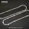 Acero de Titanio 316 Trébol de Cuatro Hojas Cadena de Tenis Completamente Diamantada de Circonita Accesorios para Mujer, Collar de Cielo Estrellado de Lujo Ligero de Nicho