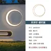 Lámpara de Pared Impermeable para Exteriores en Forma de Media Luna para Pared de Fondo, Pasillo, Patio, Ambiente de Restaurante, Lámpara de Calle de Luz de Luna