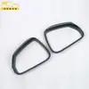 Adecuado para Espejo Retrovisor de BMW Serie 2 25 Ceja de Lluvia Panel de Plástico Círculo Brillante Lentejuelas Decorativas Accesorios Suministros Automotrices