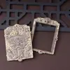 Colgante Pixiu de aleación Xianglong, carcasa de aleación electrochapada, caja vacía, marco de aleación lujoso para thangka
