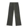 Ropa MTL Ropa para Hombre Ropa para Hombre Estilo Americano Corte Limpio Multi-Bolsillo Pierna Ancha Casual de Trabajo Pantalones.