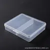 Caja Vacía de Plástico Transparente Rejilla Pp2 Caja de Empaque para Botones Clips de Papel Cuentas de Joyería Caja de Almacenamiento para Accesorios de Pesca