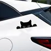 E-commerce Transfronteiriço Gato Espiando Adesivos de Carro Personalizados Criativos Desenho Animado Divertido Vidro de Computador Adesivos de Motocicleta