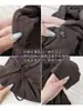 Abrigo Cárdigan con Capucha de Doble Cremallera Otoño Invierno Estilo Coreano para Mujer Holgado Perezoso Adelgazante Versátil Manga Larga Top de Gama Alta