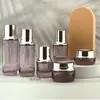 Set de cosméticos en stock Frascos de vidrio Botellas de esencia de 20 ml Botellas de crema de 50 g Botellas dispensadoras de loción para productos de cuidado de la piel