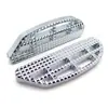 Adecuado para Accesorios Harley Modificación de Pedales Pedales Delanteros y Traseros Aluminio Reposapiés Pedal Grande Salida de Fábrica