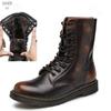 Comércio exterior outono e inverno nova tendência casual moda casais plus size 48 botas Martin altas sapatos masculinos uma geração de cabelo