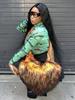 Bolso de Felpa Nuevo Europeo y Americano Bandolera Corazón Imitación Piel de Mapache Bolso de Hombro Bolso de Piel de Gran Capacidad para Mujer