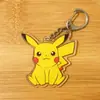Llavero de Acrílico Dibujos Animados Anime Periférico Pokemon Colgante de Doble Cara Accesorios DIY Colgante para Bolso